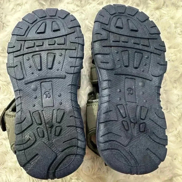 Gerber Boys Caged Grey Athletic Sandals - Picture 4 of 12